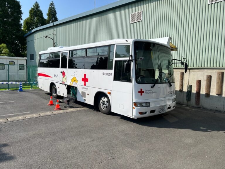 勝田環境グループにて献血に協力させて頂きました。