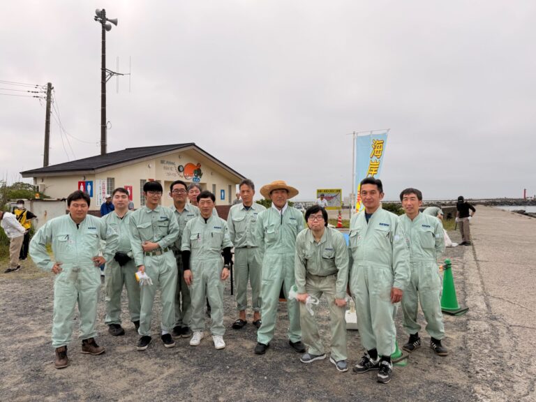 海岸クリーン運動に参加しました！